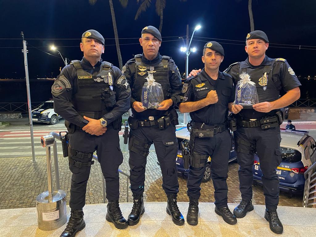 GCM de Artur Nogueira recebe homenagem por ação humanitária em São