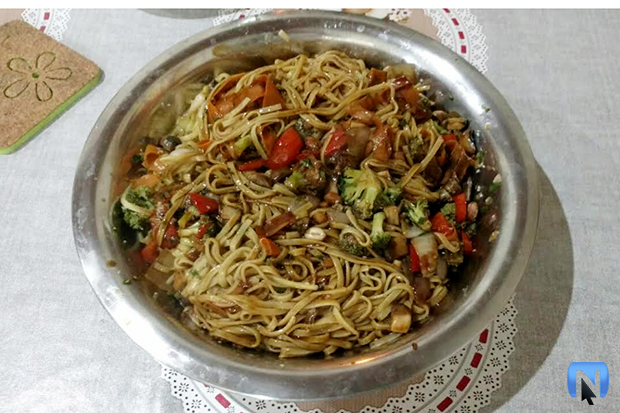 Receita Yakissoba Vegano Nogueirense