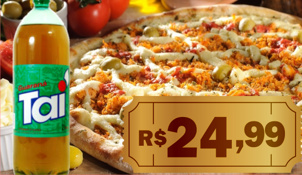 Encerrado Pizza De Frango Com Catupiry 1 Refrigerante De 2l Por Apenas R 24 99