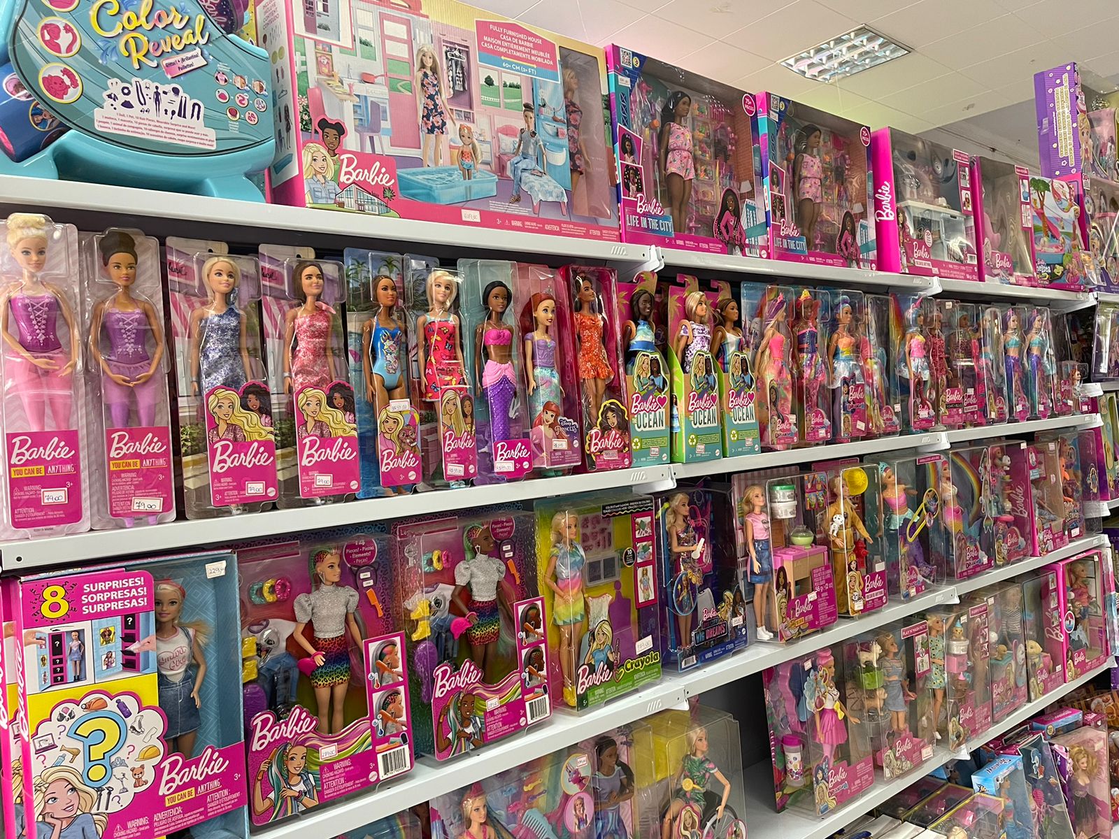 Bike Mania: O paraíso das bonecas Barbie com uma ampla seleção